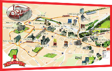 Kilkenny Road Train Tours Map